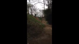 Mountain bike fail