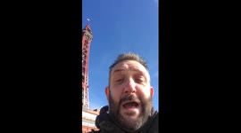 Weather report from Blackpool.