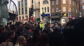 Evacuation at London Bridge