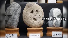 The museum of charming stone faces.Museum