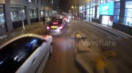 Car and Bus Face Off - Stubborn Driver!