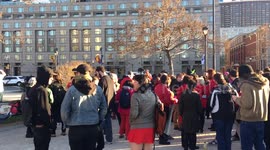 International Women's Day Potest in Philadelphia