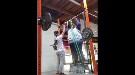 NEVER GIVE UP! - First Time Hanging From Bars.