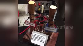 Newsflare Edit - Home Made Science Project Goes Wrong