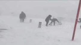 Serious snowstorm hits China