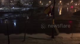 Stella Snow Timelapse Philadelphia