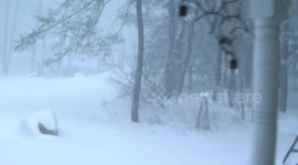 New Jersey township lies under thick snow after blizzard