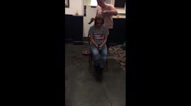 Young woman shaves hair off to honour grandma who died of cancer