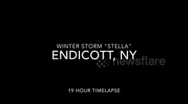 Storm Stella time-lapse