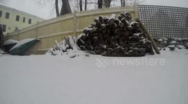 Winter Storm Stella-Lapse in Maine