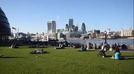 London gets its first real sunny day of the year