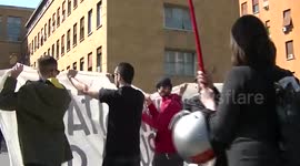 After the Police raid, the students' answer