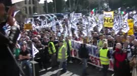 Peddlers: a new march in Rome to protest against the E.U.