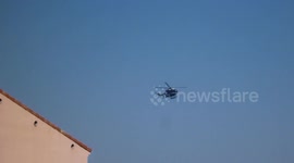 ATTENTAT à GRASSE - direct - hélicoptère tourne sur la zone de l'attentant