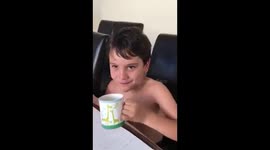 Confident five-year-old boy informs mum that he's dating a teenager