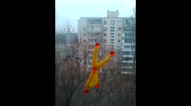 spiderman in soviet district