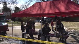 Police & ATF Home Explosion Investigation