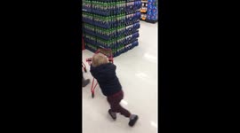 Little shoppers gone crazy!