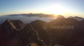 Lofoten Midnigh sun