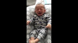 Baby Loves Mom's Dirty Laundry