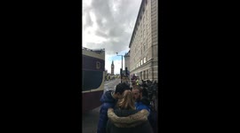 Ambulances on Westminster Bridge