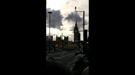 Direct aftermath of London Terror Attack in Westminster London