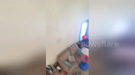 Newsflare Edit - Calvin Shannon with 7 consecutive from the top balcony!