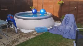 The Shock of Cold Water in a Swimming Pool