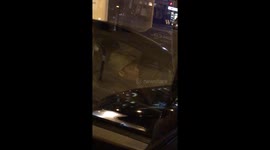 Uber driver sleeping and dangerous  driving