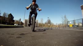 Bike Fail / Crash into Camera