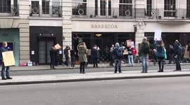 Vegan Protest at Piccadilly
