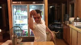 YouTuber dad parodies 'Salt Bae' meme in every day situations