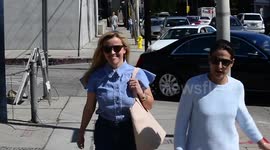 Reese Witherspoon spotted as she heads to a lunch meeting with a friend in West Hollywood, Ca
