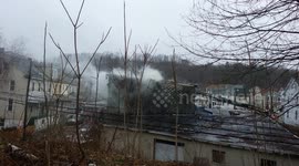 2nd alarm Row-home fire, Ranshaw, Coal Township, Pennsylvania 2