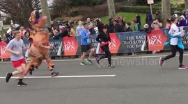 T-Rex finishes Philadelphia Love Run half marathon
