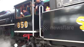 Steam train runs to mark 120th anniversary of Thailand's railway