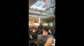 John Legend Surprise Performance St Pancras Station, London