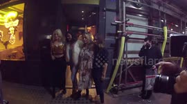 Ashley James celebrates birthday in London