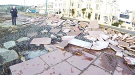 Penzance after the Valentine's Dazy storm