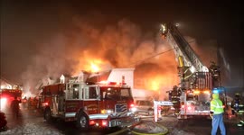 Howe Ave. 4th Alarm (Shelton, CT) 1/6/14