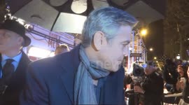 Premiere in Paris - Monuments Men . George Clooney- Matt Damon