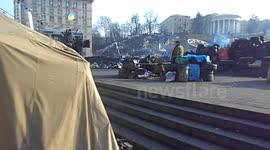 A Priest's Tent on Maidan