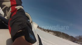 Snow Powder Day