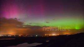 Northern Lights, Lough Salt, Co Donegal