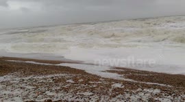 Brighton Beach Massive Waves