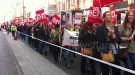 International Women's Day Protest London