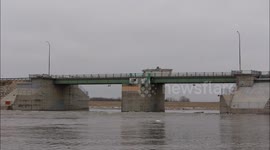 Red River Floodway Opens to Relieve Flooding