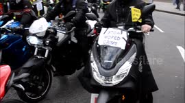 Motorcyclist demo