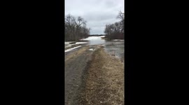 Washed out manitoba roads
