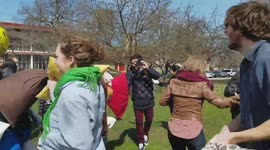 The International Pillow Fight in Chicago 2017